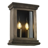 David Hunt Lighting Truro Outdoor Wall Light   TRU2167 Pewter